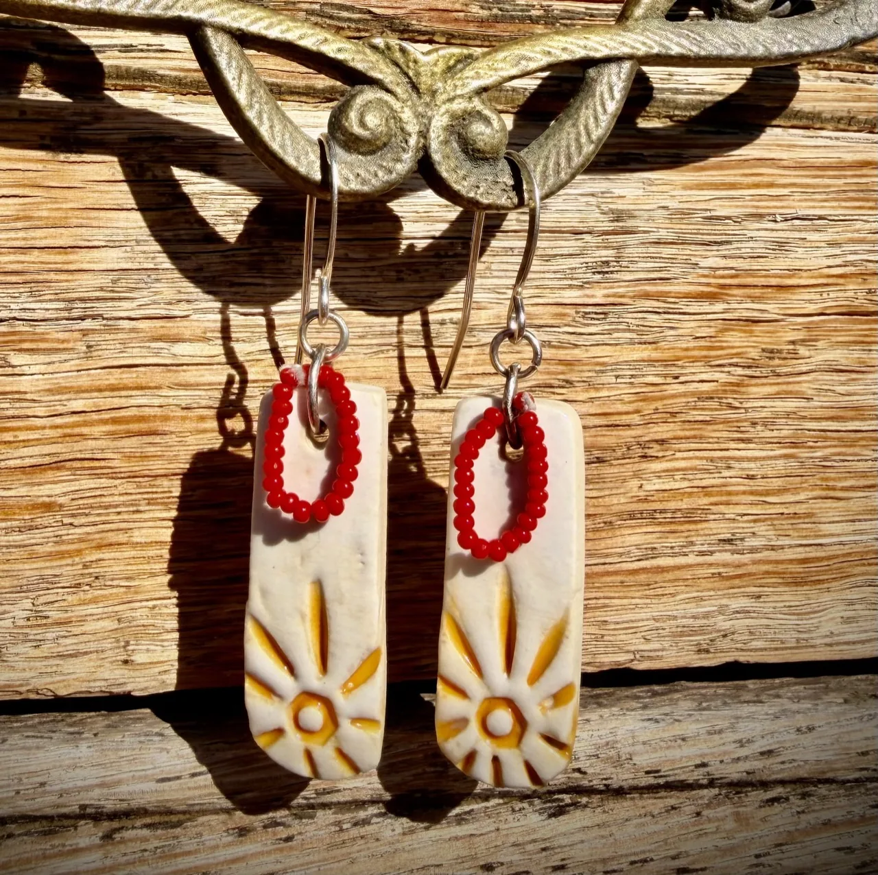 Earrings — Wearable art
