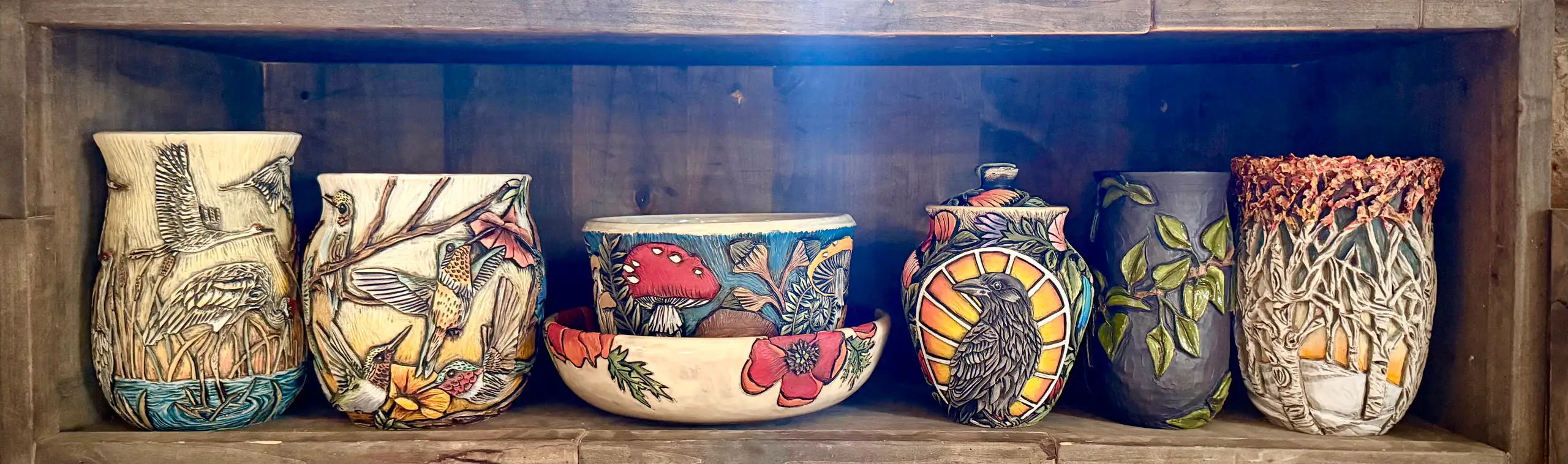 Bitch Creek Ceramics studio in the Teton Valley, Idaho